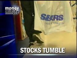 Here are the top AP money stories for August 14th: Stocks retreat after 2 days of gains; Consumer prices show no change; Medicare premium to rise; Glaxo starts testing swine flu vaccine News Clip