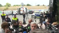 CLEAN : Mourinho arrives at Madrid court for hearing on tax fraud probe News Clip