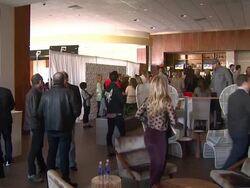 ATMOSPHERE - Interior at CW3PR Presents Gold Meets Golden At Equinox Sports Club Hosted By Nicole Kidman 1/12/2013 in Los Angeles, CA.(Footage by WireImage Video/Getty Images Entertainment Video) Stock Footage