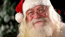 Santa gives the middle finger Stock Footage