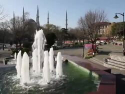 Nymphaeum, Istanbul, Turkey Stock Footage