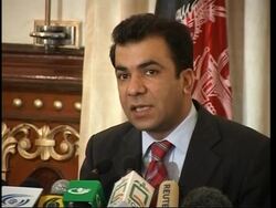 WRAP Afghan says foreign intel agency behind Indian Emb blast ADDS briefing News Clip