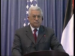 WRAP Rice in Egypt, presser; goes to Ramallah; presser with Abbas News Clip