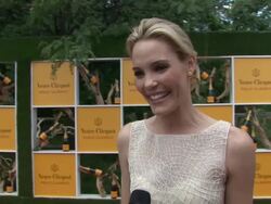 INTERVIEW: Leslie Gibb talks about her Polo style at The Fifth Annual Veuve Clicquot Polo Classic Stock Footage