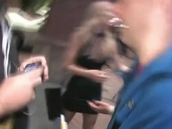 Willa Ford outside Hotel Solamar at the Celebrity Sightings in San Diego at Los Angeles CA. (Footage by WireImage Video/GettyImages) Stock Footage