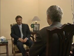 WRAP AP Television intvw with President Musharraf News Clip