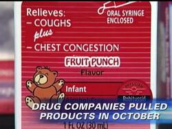 The government is now warning that parents should not give sniffling babies and toddlers over-the-counter cough and cold medicines News Clip