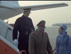 STATE VISIT OF THE KING OF AFGHANISTAN - MUTE COLOUR - COLOUR VERY GOOD News Clip