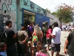Voting Takes Place in Rio's Favela Communities Stock Footage