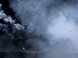 HD Super Slow-Mo: Laptop Explosion Stock Footage