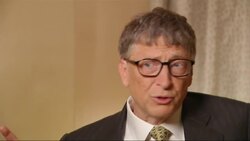 Bill Gates says that poor countries are not doomed to stay poor. He predicts that by 2035, there will be almost no poor countries left in the world. (Jan. 21) News Clip