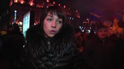 Demonstrators continue to call for government change News Clip