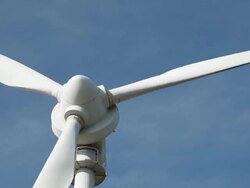 HD: Power Generating Windmills Stock Footage