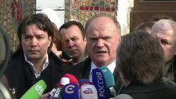 CLEAN: Putin's leading rival Zyuganov says monitoring system 'solid' News Clip
