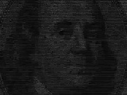 Benjamin with numbers Stock Footage