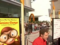 'Curious George' Premiere Stock Footage