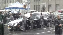 Family members arrive at St. Ignatius Loyola Church in New York City for the funeral of the former three-term governor who died on Thursday. (Jan. 6) News Clip
