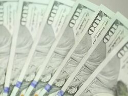 new dollar bills Stock Footage