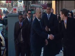 The NFL and the players' union sat down Thursday morning for a last-ditch effort to avoid a work stoppage in America's most popular sport. The league's collective bargaining agreement expires at midnight. News Clip