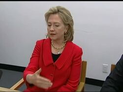 Secretary of State Hillary Rodham Clinton made it clear on Tuesday that Washington sees a distinction between Bushehr and other nuclear tracks it suspects are meant to give Tehran potential pathways to weapons. News Clip