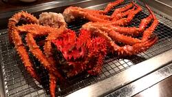 grilled crab Stock Footage