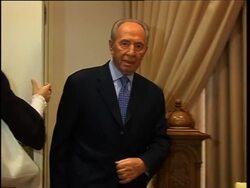 WRAP Barak on ground invasion, Israeli troops,  Cabinet mtg, IDF ADDS Peres, FM spox News Clip