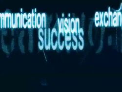 Business words for motivation Stock Footage