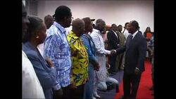 WRAP +4:3 Locals react to election row; Ouattara bite Instructional Video