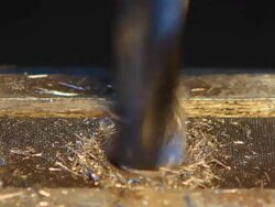 production of lathe in a factory Stock Footage