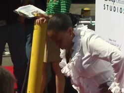 Jenifer Lewis at the Disney/Pixar Celebrates the Launch of the World of Cars Online at Burbank CA. (Footage by WireImage Video/GettyImages) Stock Footage