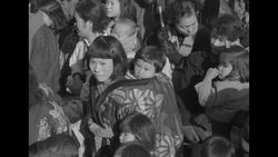 Christmas celebration held by US General James Van Fleet in Seoul, South Korea, during Korean War News Clip