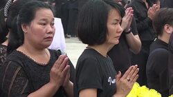 CLEAN : Thailand pays tribute to late king one year after his death News Clip