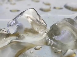 melting ice, time lapse Stock Footage