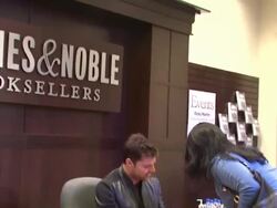 Ricky Martin at the Ricky Martin Signs Copies Of His New Book 'Me' at Los Angeles CA. (Footage by WireImage Video/GettyImages) Stock Footage