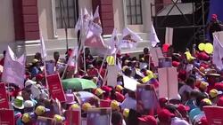 CLEAN : Pro Maduro rally defends the constituent assembly in Caracas News Clip