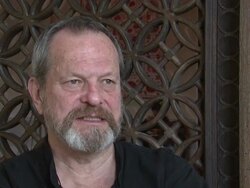 2008 Dubai International Film Festival Terry Gilliam Stock Footage