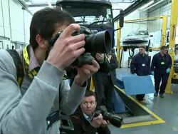 Nick Clegg visiting MidKent College in Maidstone News Clip