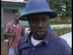 VOICER Looting at port ahead of handover to peacekeepers News Clip