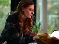 Working from home, beautiful woman brainstorming and making notes. Stock Footage