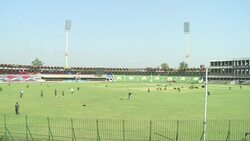 CLEAN : FILE: Pakistans Irfan forced out of Cricket World Cup News Clip