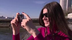 Fans enjoy Sochi shore as the winter games sunshine continues News Clip