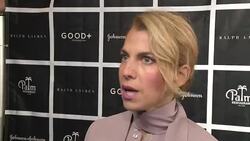 INTERVIEW Â– Jessica Seinfeld at GOOD + Foundation's Fatherhood Lunch in New York City Stock Footage