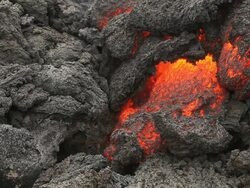 Flowing Lava (Full HD) Stock Footage