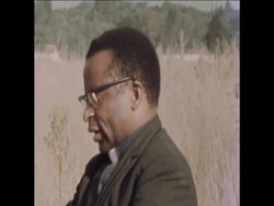 SYND 25-5-72 ANC LEADER BISHOP MUZOREWA INTERVIEWED ON REPORT News Clip
