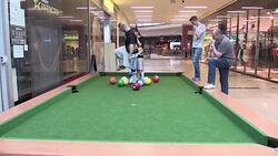 CLEAN : World's first footballpool league kicks off in Prague News Clip