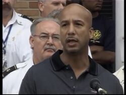 Mayor on rebuilding of city, voxpop, clean-up News Clip