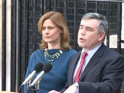 CLEAN: British PM Brown resigns News Clip