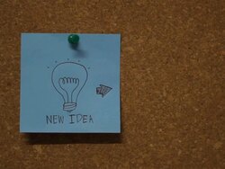 Idea concept Stock Footage