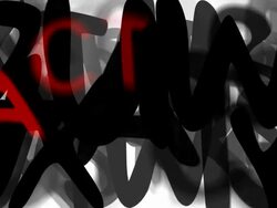 ACT NOW : loose, series "assemble your message" (LOOP) Stock Footage