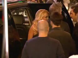 Britney Spears at The X Factor Viewing Party Sponsored By Sony X Headphones on 12/06/2012 in Los Angeles, CA.(Footage by WireImage Video/Getty Images Entertainment Video) Stock Footage